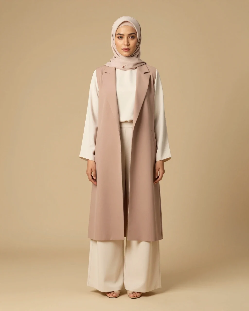 Long Vest Mariam Tailored